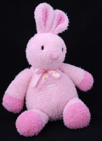 Carters Prestige Pink Bunny Rabbit Magic Sound Plush